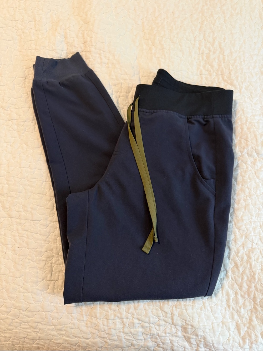 Figs Zamora Dark Harbor Jogger Pants Size Small